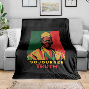 Sojourner Truth Throw Blanket Black History Month TS14 Print Your Wear