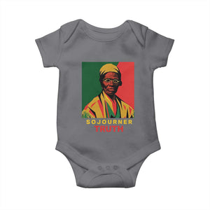 Sojourner Truth Baby Onesie Black History Month TS14 Charcoal Print Your Wear