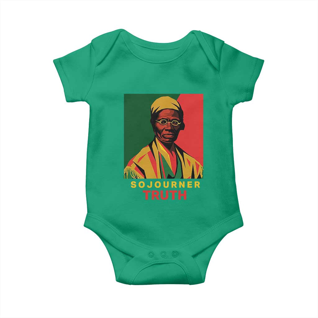 Sojourner Truth Baby Onesie Black History Month TS14 Irish Green Print Your Wear