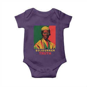 Sojourner Truth Baby Onesie Black History Month TS14 Purple Print Your Wear