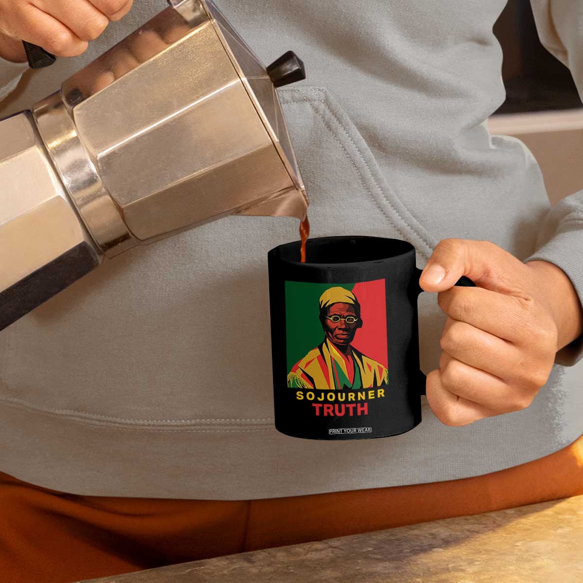 Sojourner Truth Coffee Mug Black History Month TS14 Print Your Wear