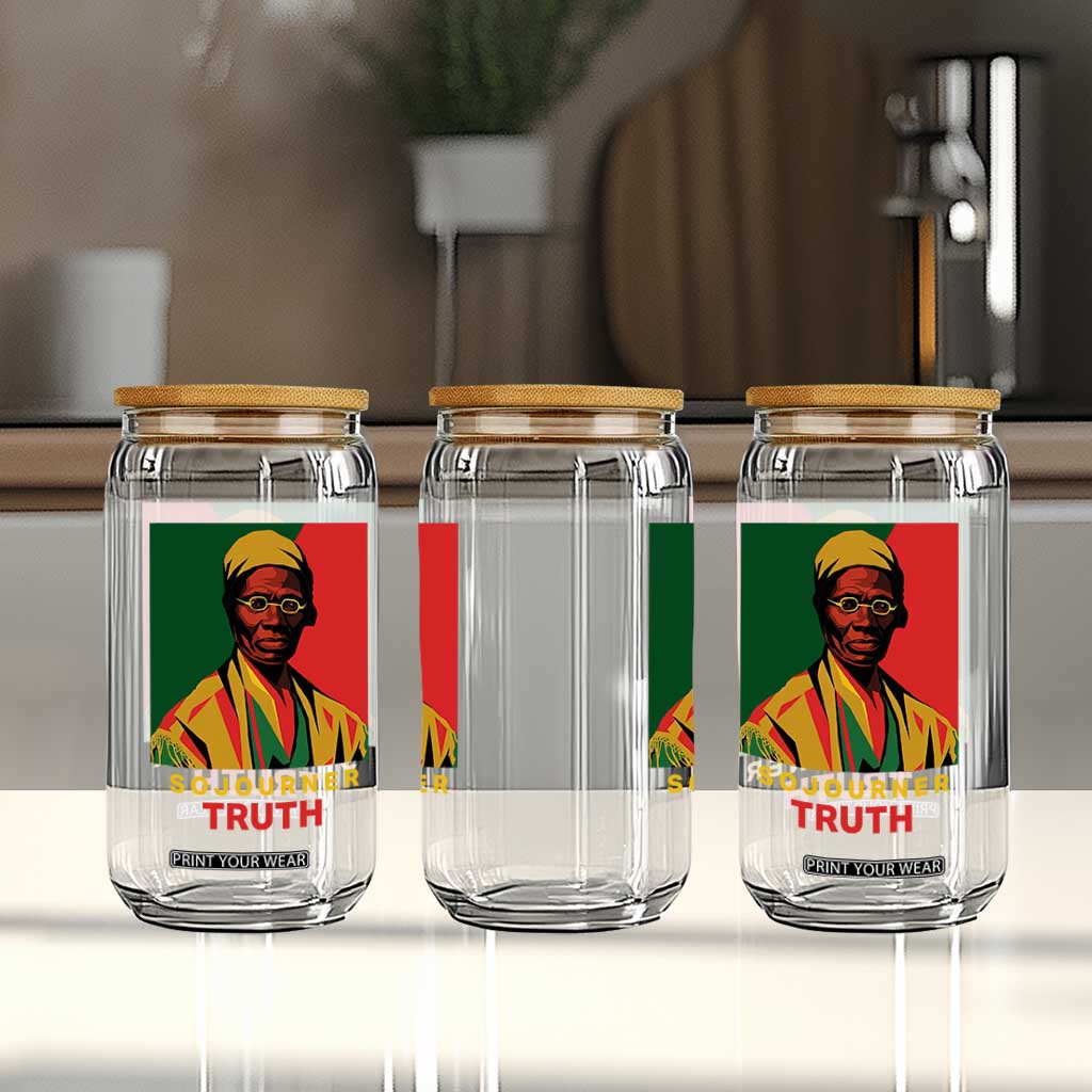 Sojourner Truth Glass Can Black History Month TS14 Print Your Wear
