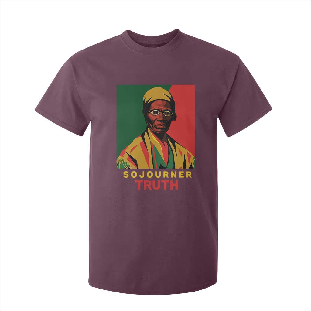 Sojourner Truth T Shirt For Kid Black History Month TS14 Maroon Print Your Wear