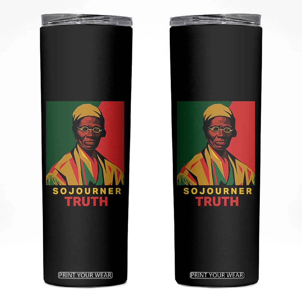 Sojourner Truth Skinny Tumbler Black History Month TS14 Black Print Your Wear