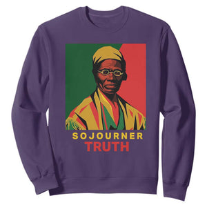 Sojourner Truth Sweatshirt Black History Month TS14 Purple Print Your Wear