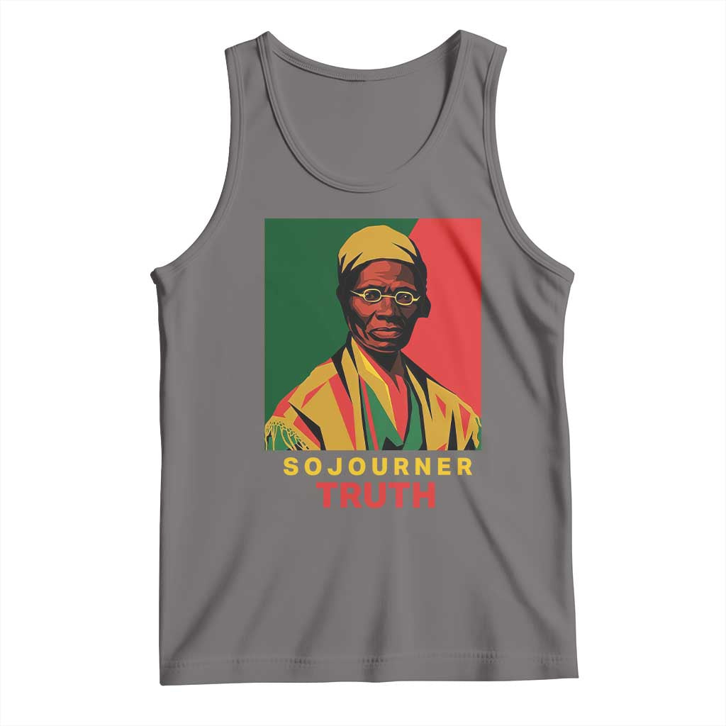 Sojourner Truth Tank Top Black History Month TS14 Deep Heather Print Your Wear