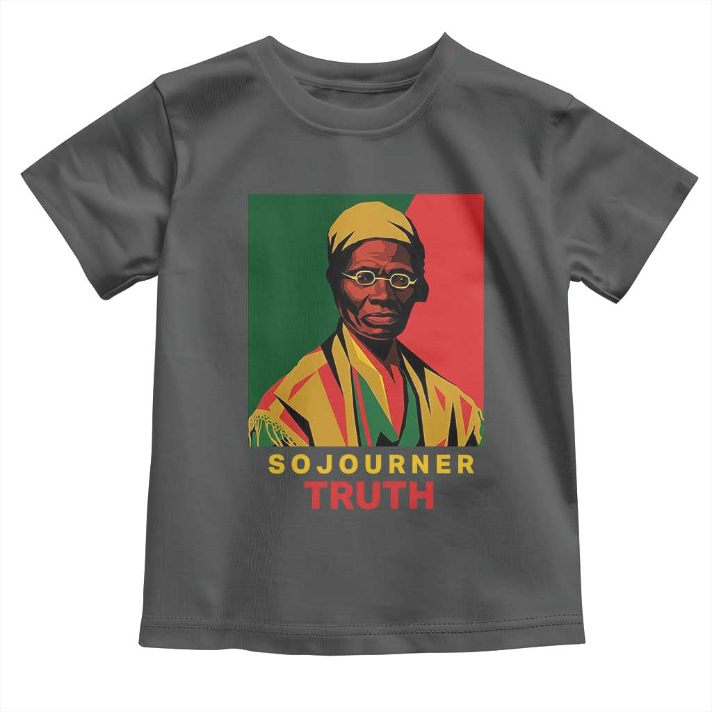 Sojourner Truth Toddler T Shirt Black History Month TS14 Dark Heather Print Your Wear