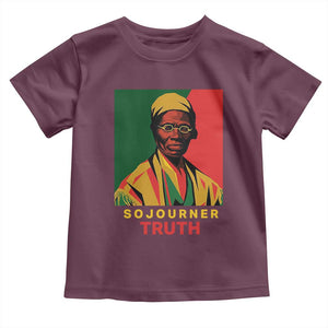 Sojourner Truth Toddler T Shirt Black History Month TS14 Maroon Print Your Wear