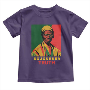 Sojourner Truth Toddler T Shirt Black History Month TS14 Purple Print Your Wear