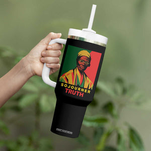 Sojourner Truth Tumbler With Handle Black History Month TS14 Print Your Wear
