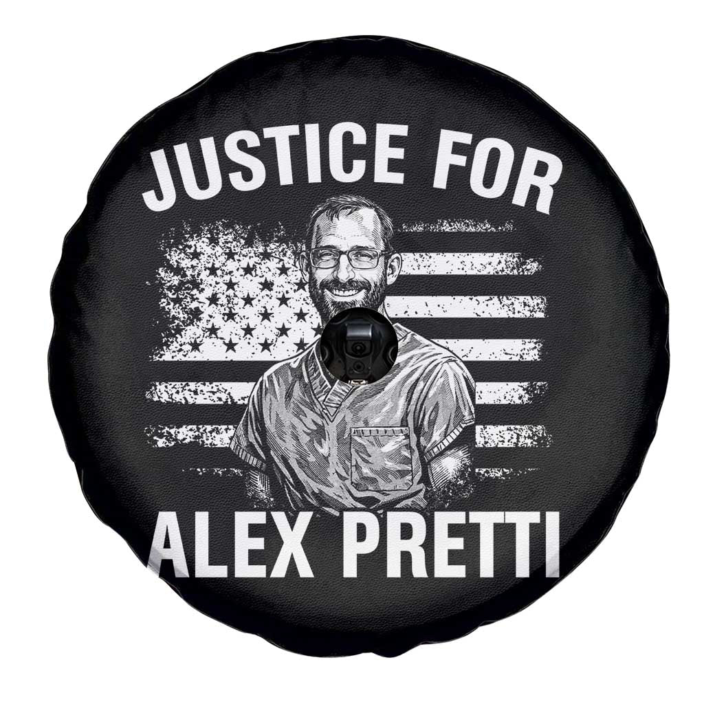 Justices for Alex Pretti Spare Tire Cover Resist Abolish ICE Protest TS14 Print Your Wear