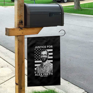 Justices for Alex Pretti Garden Flag Resist ICE Immigration Deportation Protest Minnesota TS14 Print Your Wear