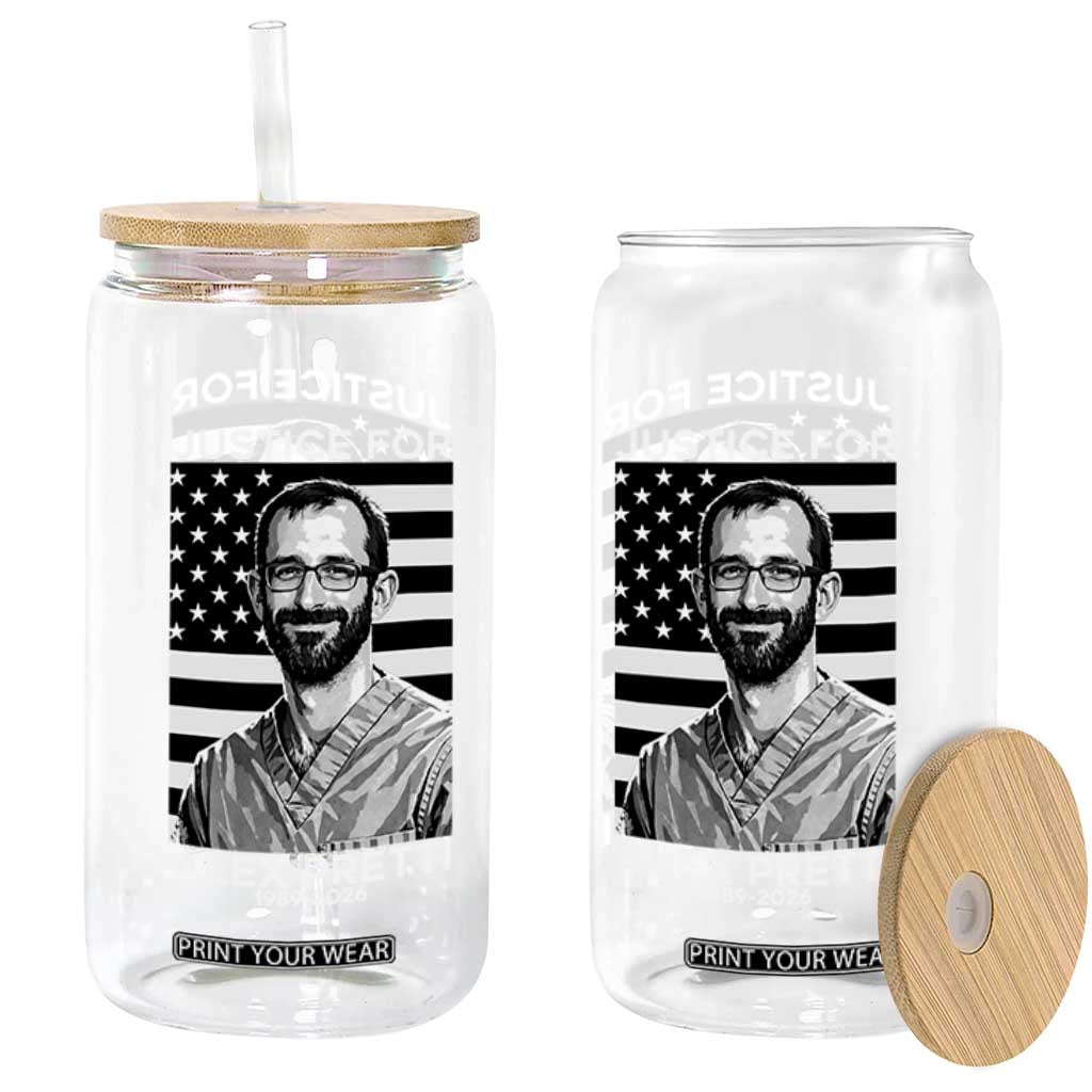Justices for Alex Pretti Glass Can Resist ICE Immigration Deportation Protest Minnesota TS14 Print Your Wear