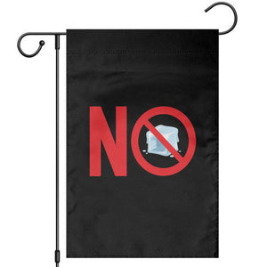 Anti ICE Garden Flag No ICE Protest Symbol Anti Immigration Enforcement TS14 Black Print Your Wear