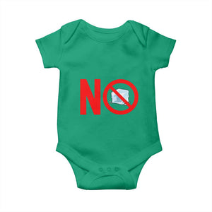Anti ICE Baby Onesie No ICE Protest Symbol Anti Immigration Enforcement TS14 Irish Green Print Your Wear