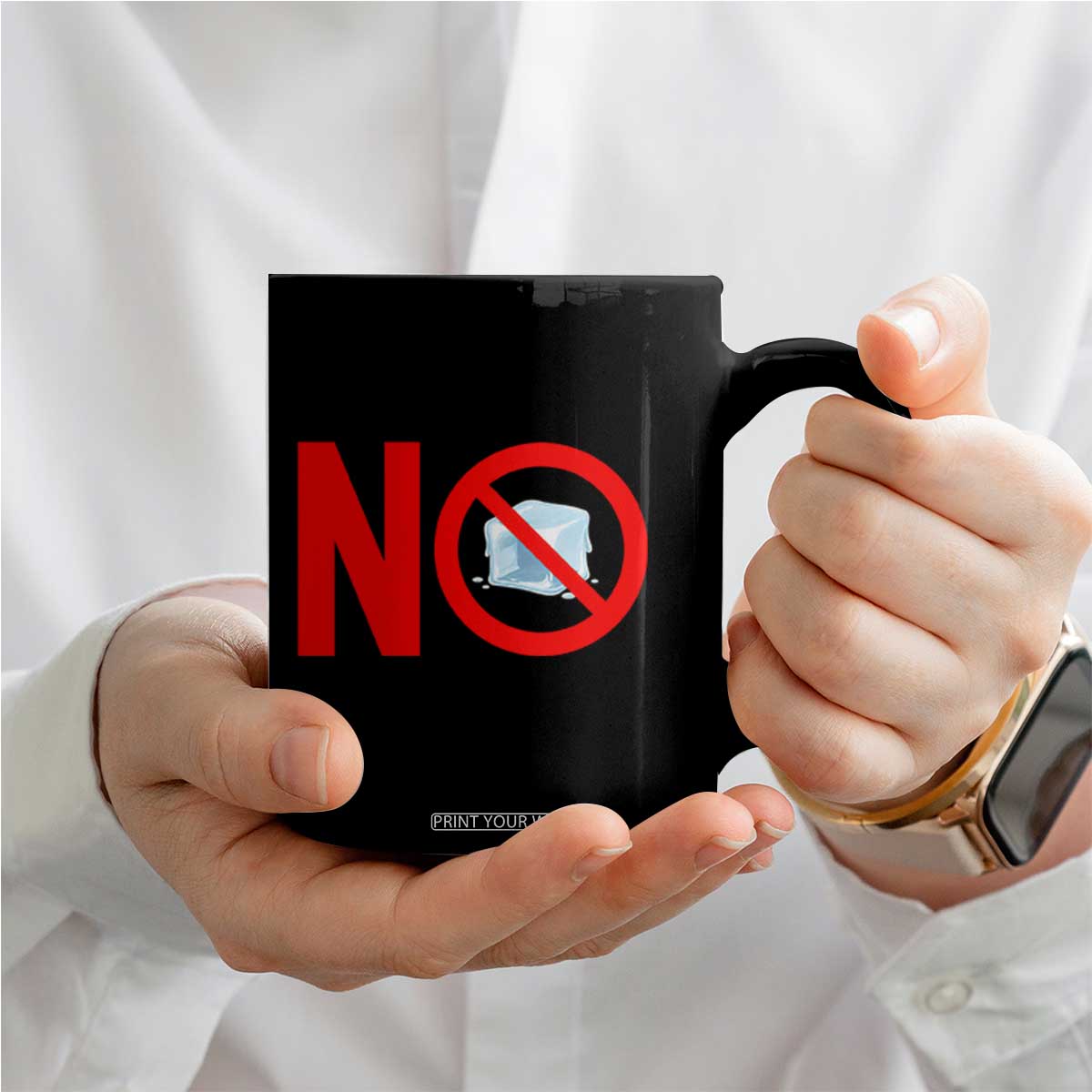 Anti ICE Coffee Mug No ICE Protest Symbol Anti Immigration Enforcement TS14 Print Your Wear