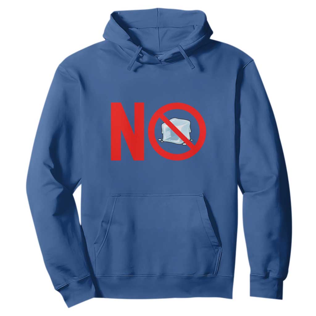 Anti ICE Hoodie No ICE Protest Symbol Anti Immigration Enforcement TS14 Royal Blue Print Your Wear