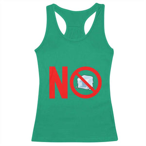 Anti ICE Racerback Tank Top No ICE Protest Symbol Anti Immigration Enforcement TS14 Irish Green Print Your Wear