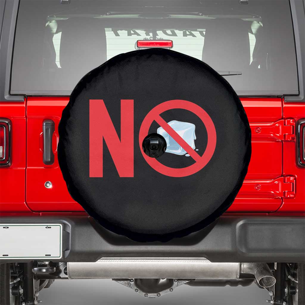 Anti ICE Spare Tire Cover No ICE Protest Symbol Anti Immigration Enforcement TS14 Black Print Your Wear