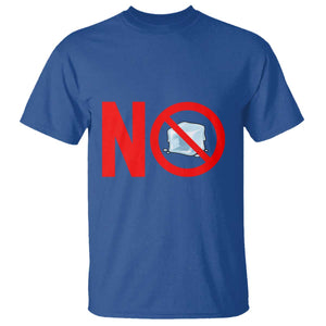 Anti ICE T Shirt No ICE Protest Symbol Anti Immigration Enforcement TS14 Royal Blue Print Your Wear