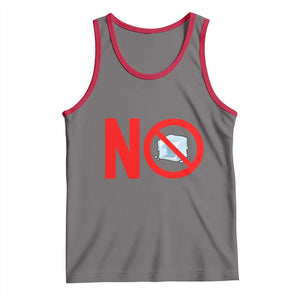 Anti ICE Tank Top No ICE Protest Symbol Anti Immigration Enforcement TS14 Deep Heather Red Print Your Wear