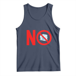 Anti ICE Tank Top No ICE Protest Symbol Anti Immigration Enforcement TS14 Navy Print Your Wear