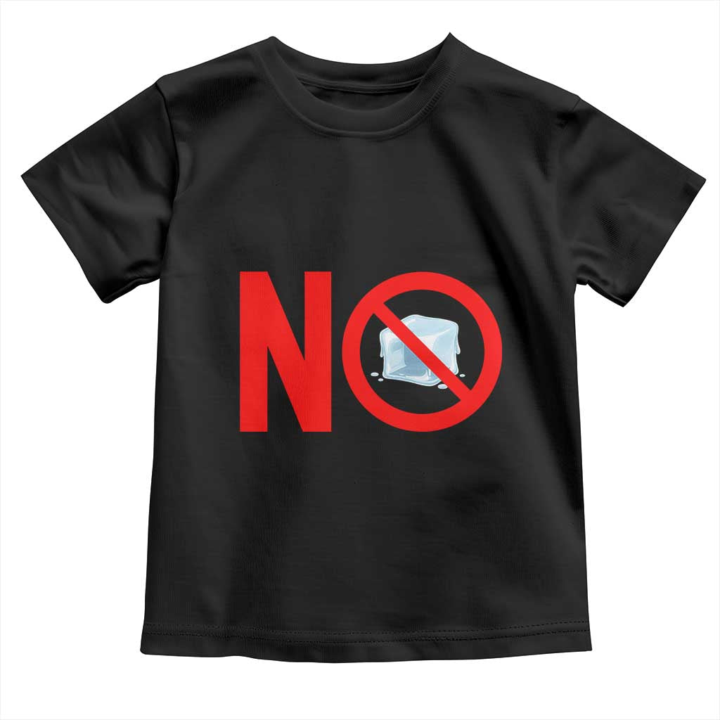 Anti ICE Toddler T Shirt No ICE Protest Symbol Anti Immigration Enforcement TS14 Black Print Your Wear