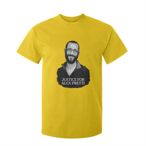Justices for Alex Pretti T Shirt For Kid Anti ICE Immigration Protest Human Rights TS14 Daisy Print Your Wear