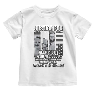 Justice for Alex and Renee Toddler T Shirt Anti ICE Immigration Protest Human Rights TS14 White Print Your Wear