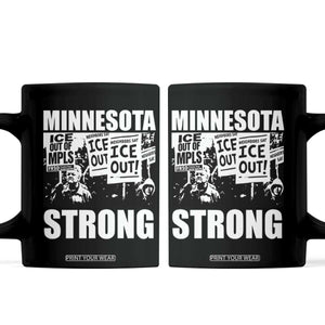 Minnesota Strong Coffee Mug Resist Anti ICE Immigration Protest TS14 Black Print Your Wear