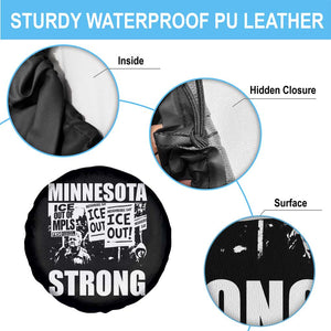 Minnesota Strong Spare Tire Cover Resist Anti ICE Immigration Protest TS14 Print Your Wear