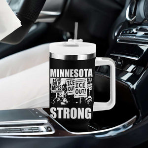 Minnesota Strong Tumbler With Handle Resist Anti ICE Immigration Protest TS14 Print Your Wear
