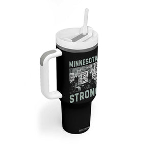 Minnesota Strong Tumbler With Handle Minneapolis ICE Out Anti ICE Protest Right Now TS14 Print Your Wear