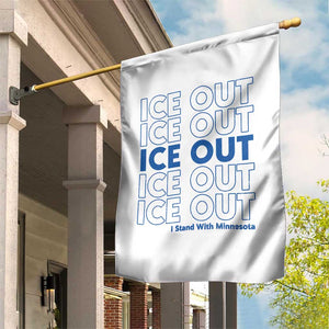 ICE Out Garden Flag I Stand With Minnesota Minneapolis Anti ICE TS14 Print Your Wear