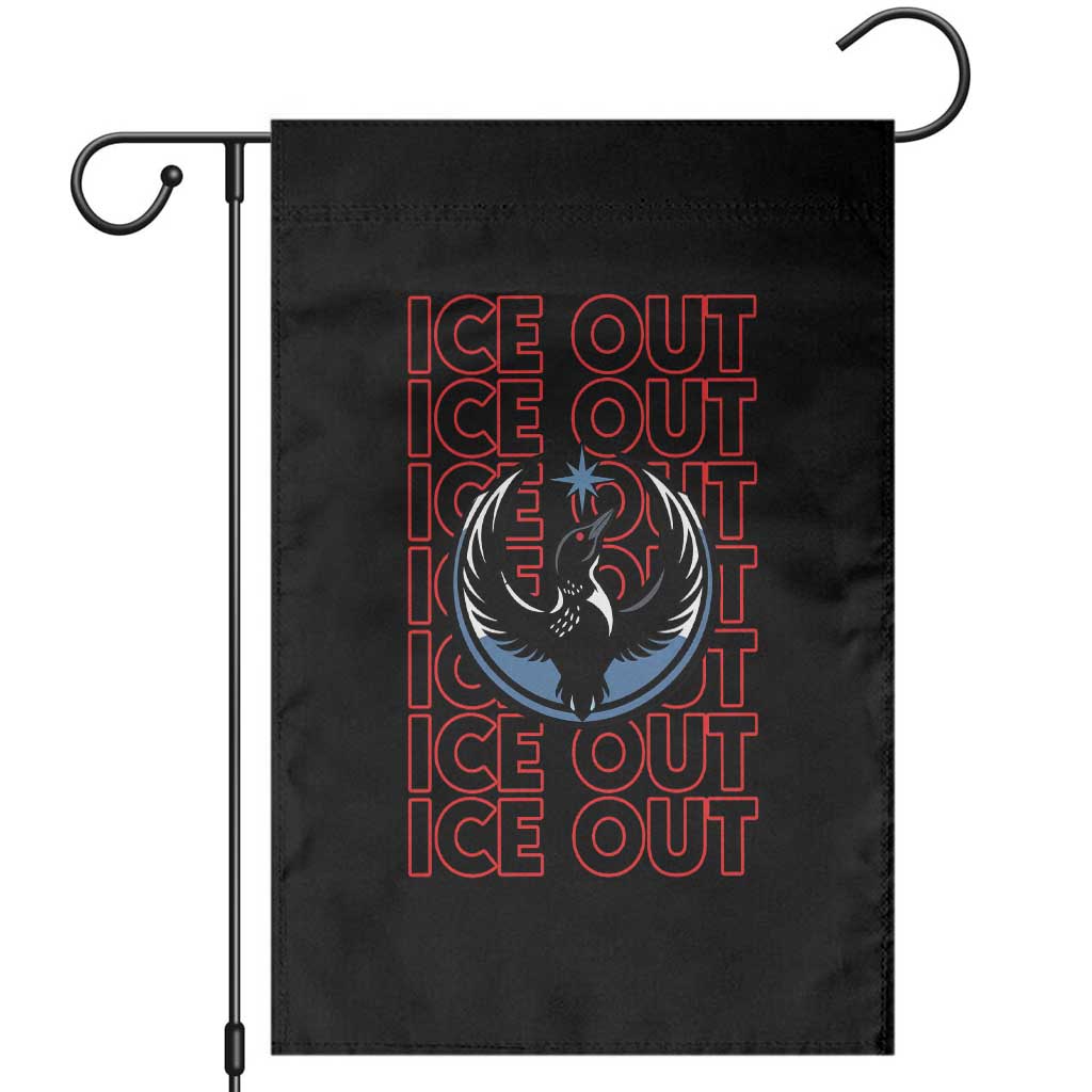 ICE Out Garden Flag Minneapolis Resist Anti ICE Immigration Protest TS14 Black Print Your Wear