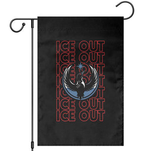 ICE Out Garden Flag Minneapolis Resist Anti ICE Immigration Protest TS14 Black Print Your Wear