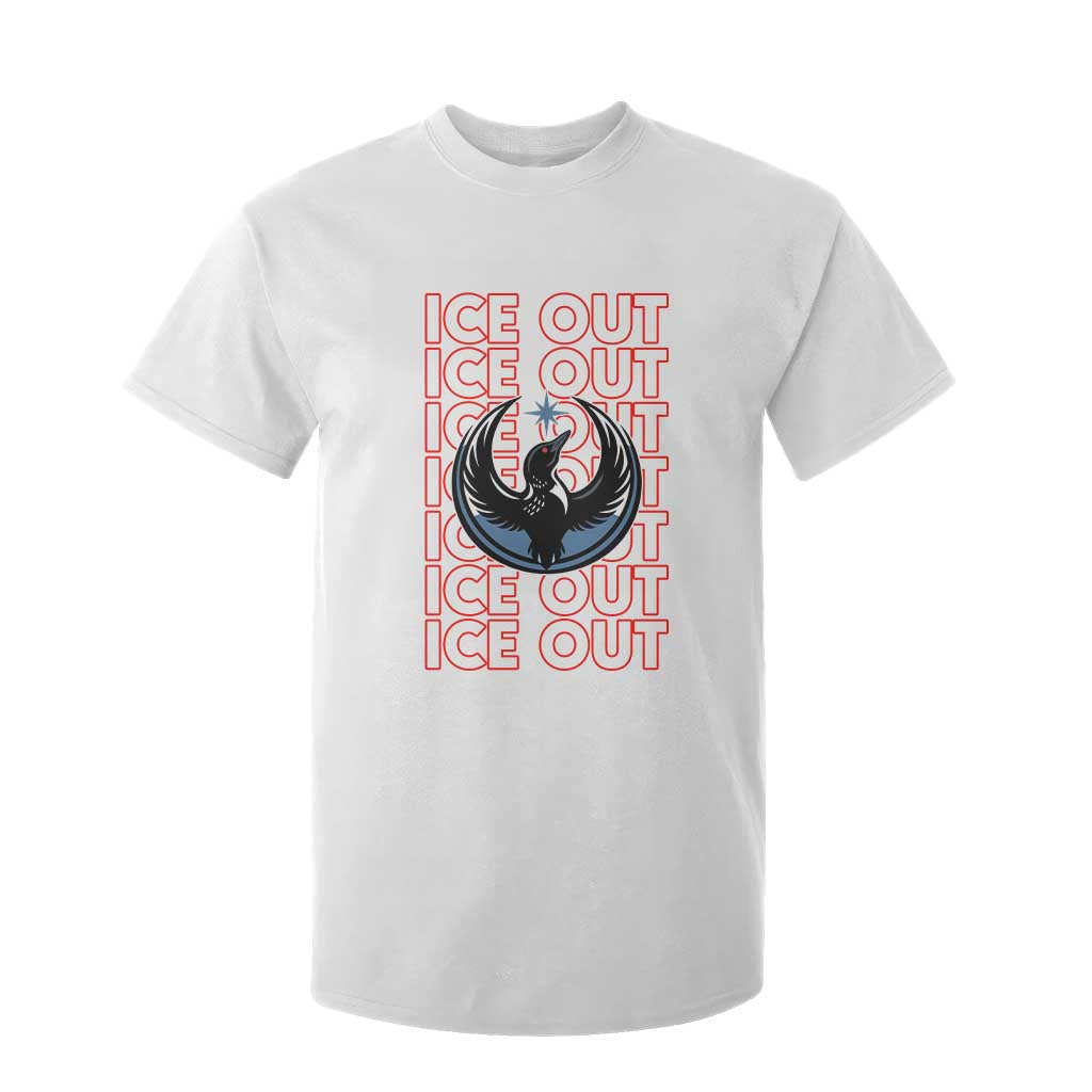ICE Out T Shirt For Kid Minneapolis Resist Anti ICE Immigration Protest TS14 White Print Your Wear