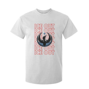 ICE Out T Shirt For Kid Minneapolis Resist Anti ICE Immigration Protest TS14 White Print Your Wear