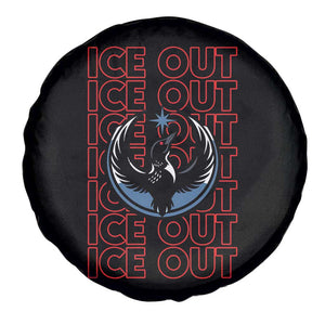 ICE Out Spare Tire Cover Minneapolis Resist Anti ICE Immigration Protest TS14 Print Your Wear