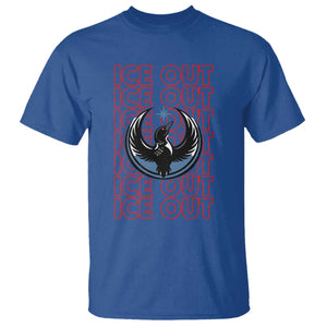 ICE Out T Shirt Minneapolis Resist Anti ICE Immigration Protest TS14 Royal Blue Print Your Wear