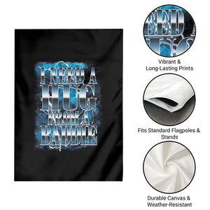 I Need A Hug from A Baddie Garden Flag Funny Flirty Meme TS14 Print Your Wear