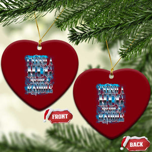 I Need A Hug from A Baddie Ceramic Ornament Funny Flirty Meme TS14 Print Your Wear