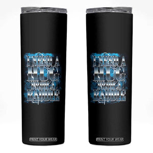 I Need A Hug from A Baddie Skinny Tumbler Funny Flirty Meme TS14 Black Print Your Wear