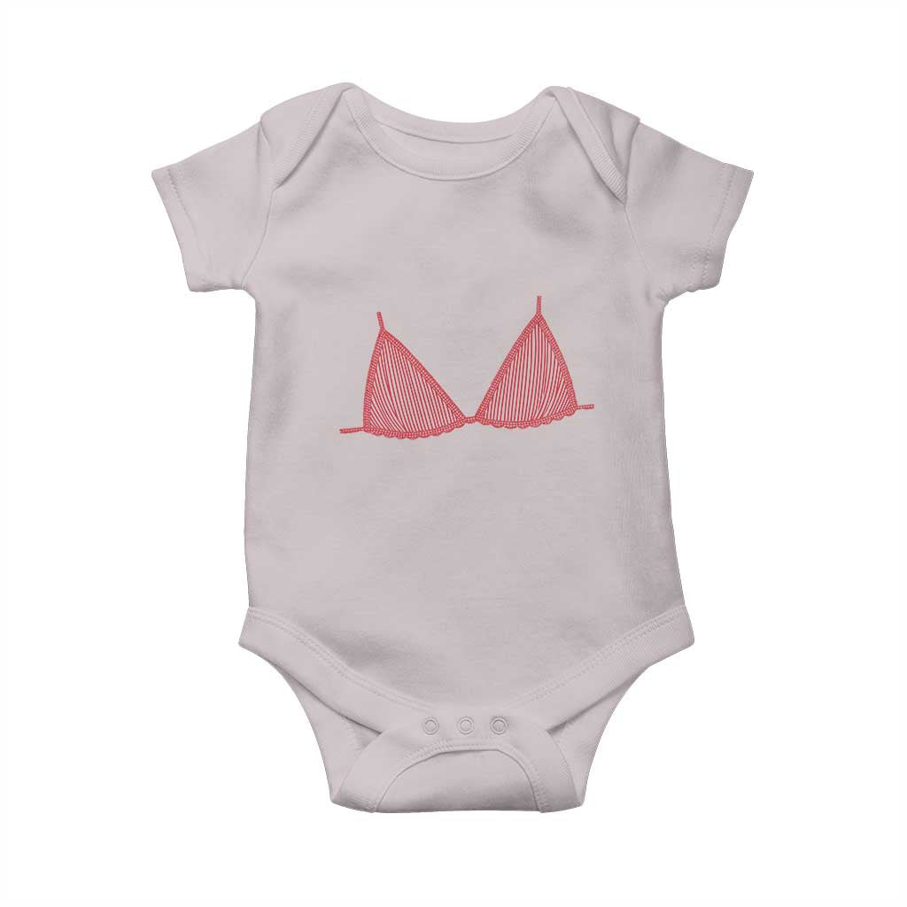 Coastal Bikini Baby Onesie Girls Trip Matching Beach Weekend TS14 Ice Gray Print Your Wear