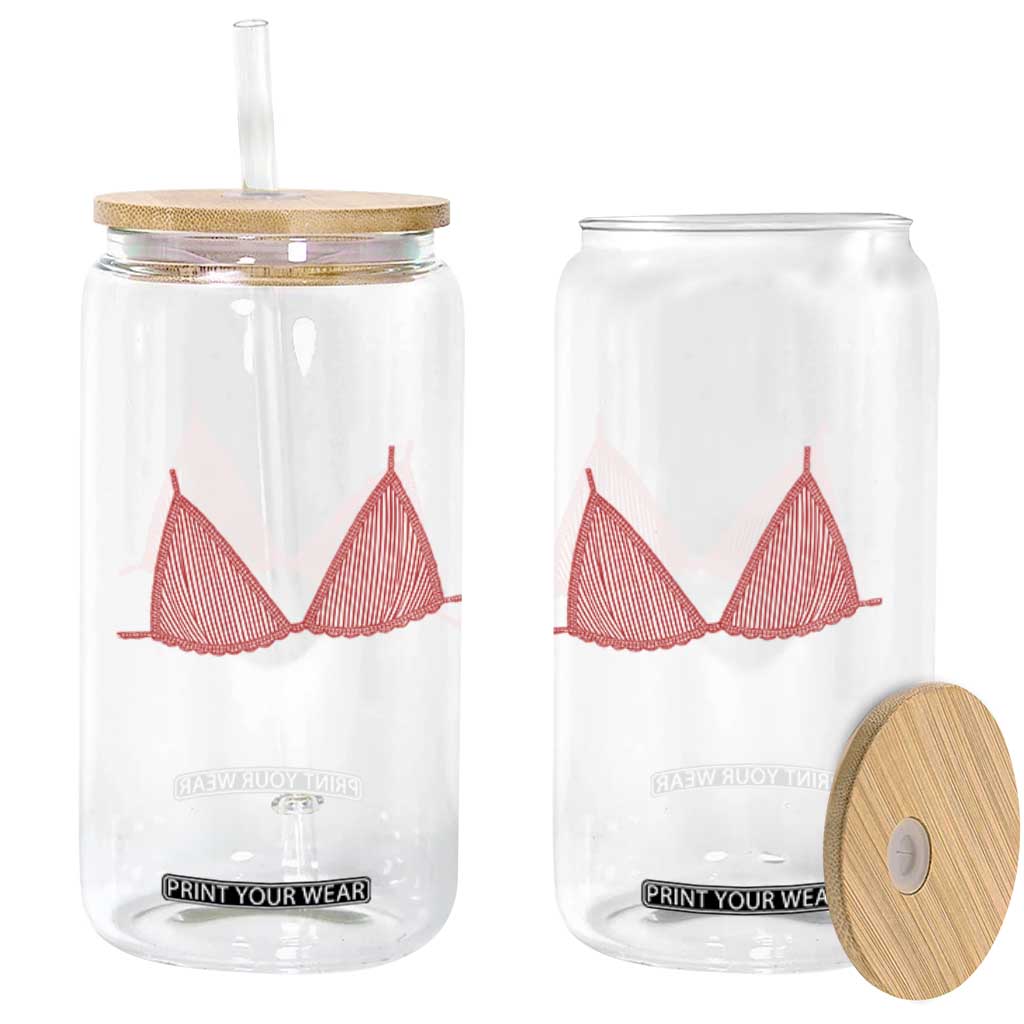 Coastal Bikini Glass Can Girls Trip Matching Beach Weekend TS14 Print Your Wear
