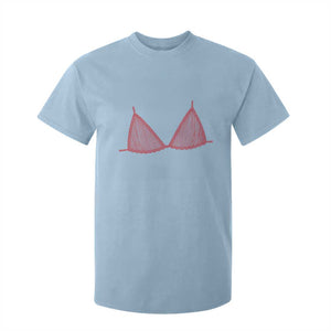 Coastal Bikini T Shirt For Kid Girls Trip Matching Beach Weekend TS14 Light Blue Print Your Wear