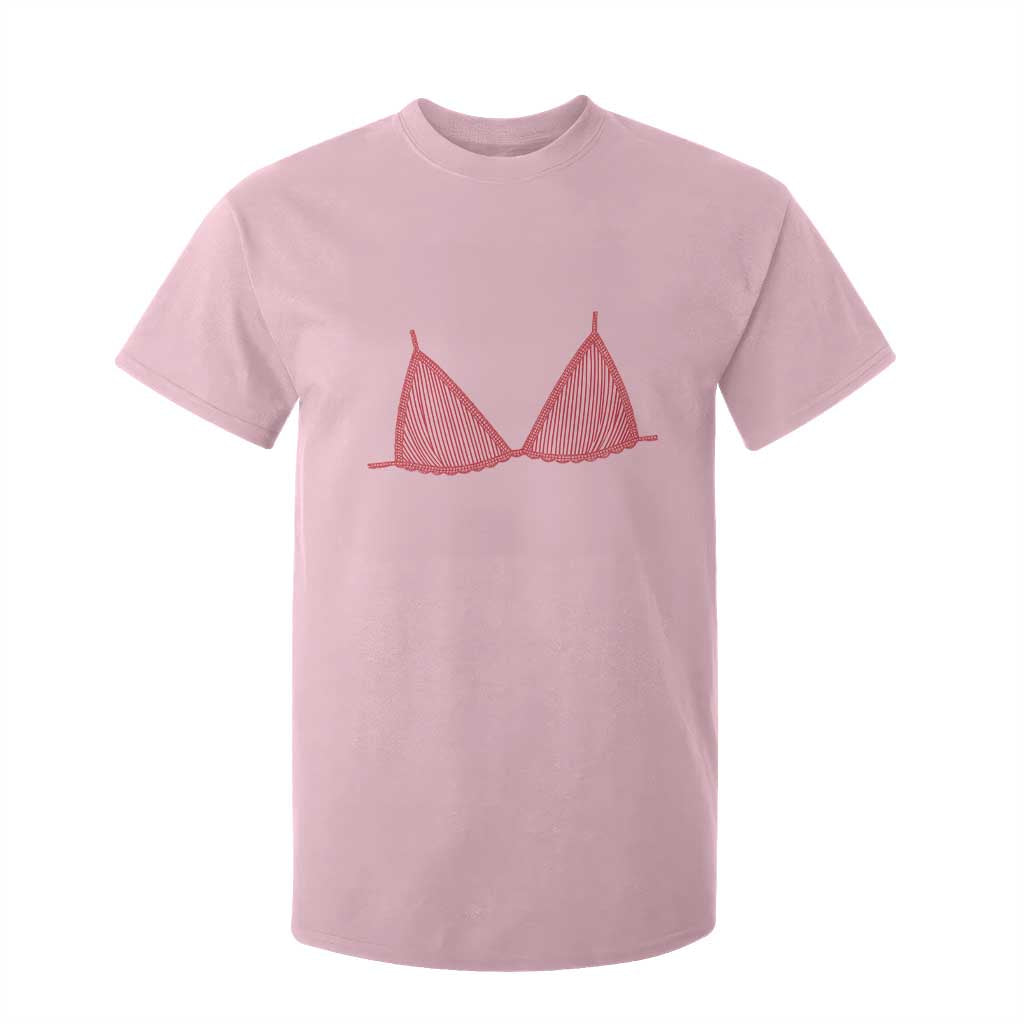 Coastal Bikini T Shirt For Kid Girls Trip Matching Beach Weekend TS14 Light Pink Print Your Wear