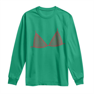 Coastal Bikini Long Sleeve Shirt Girls Trip Matching Beach Weekend TS14 Irish Green Print Your Wear
