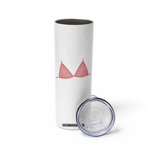 Coastal Bikini Skinny Tumbler Girls Trip Matching Beach Weekend TS14 Print Your Wear