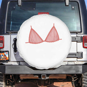 Coastal Bikini Spare Tire Cover Girls Trip Matching Beach Weekend TS14 No hole White Print Your Wear